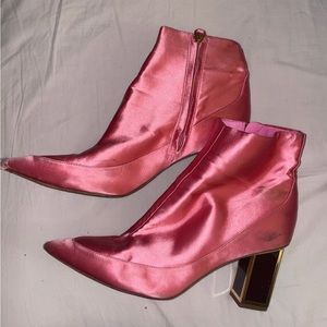 DVF Cainta Satin Boots